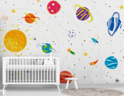 Papel de Parede Painel Nosso Universo
